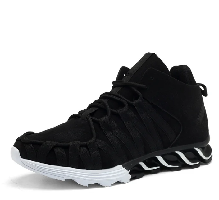 

2018 men's shoes trend high to help fall and winter new warm men's sports shoes