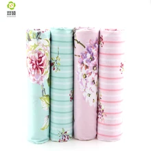 Лоскутное хлопчатобумажная ткань жира Quaters Тильда Ткань Лоскутное шитье ткани для шитья кукол choth 4 шт./лот 40*50 см