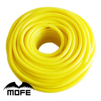 

9-4 Mofe Black/Blue/Red/Yellow silicone hose 4mm 10Meter For Car Styling