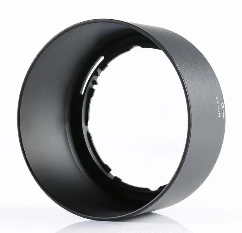 Mayitr 1pc HB-77 Camera Lens Hood High Quality Black Lens Hood For Nikon AF-P DX NIKKOR 70-300mm f/4.5-6.3G ED/VR