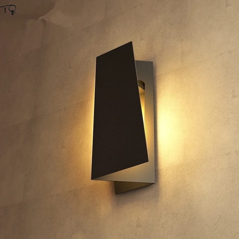 

Simple Wall Sconce Lamp Led Light Fixtures Modern Fashion Personality Bedside Light Living Room Creative Hallway for Decor Home