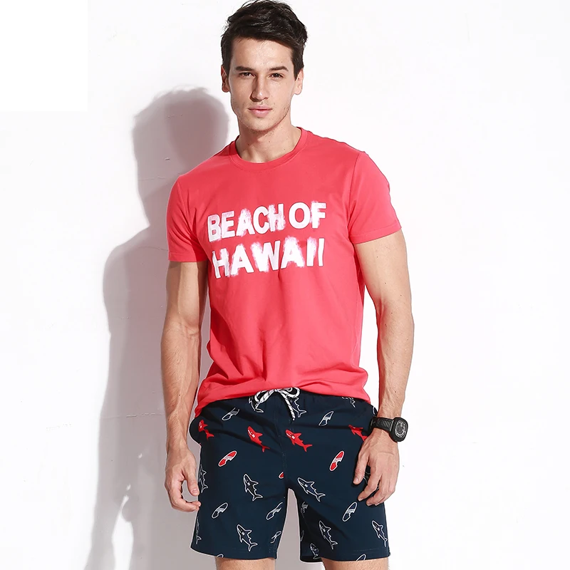 

QIKERBONG Men Beach Shorts Boxer Trunks Board Shorts Casual Bermuda Men's Swimwear Swimsuits 2018 New Fashion Quick Drying