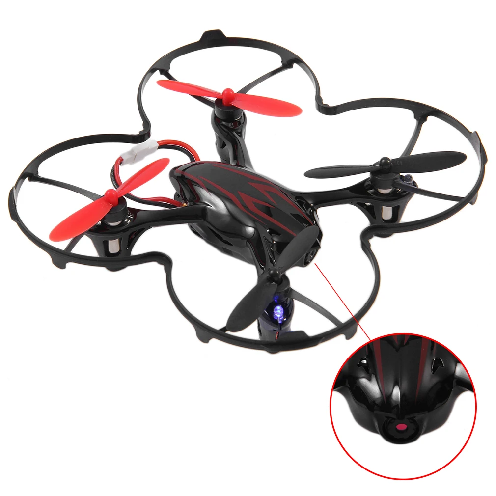 HUBSAN H107C 4 оси 2,4 ГГц беспроводной Квадрокоптер с 2MP HD камерой мини дроны модель дистанционного управления игрушки