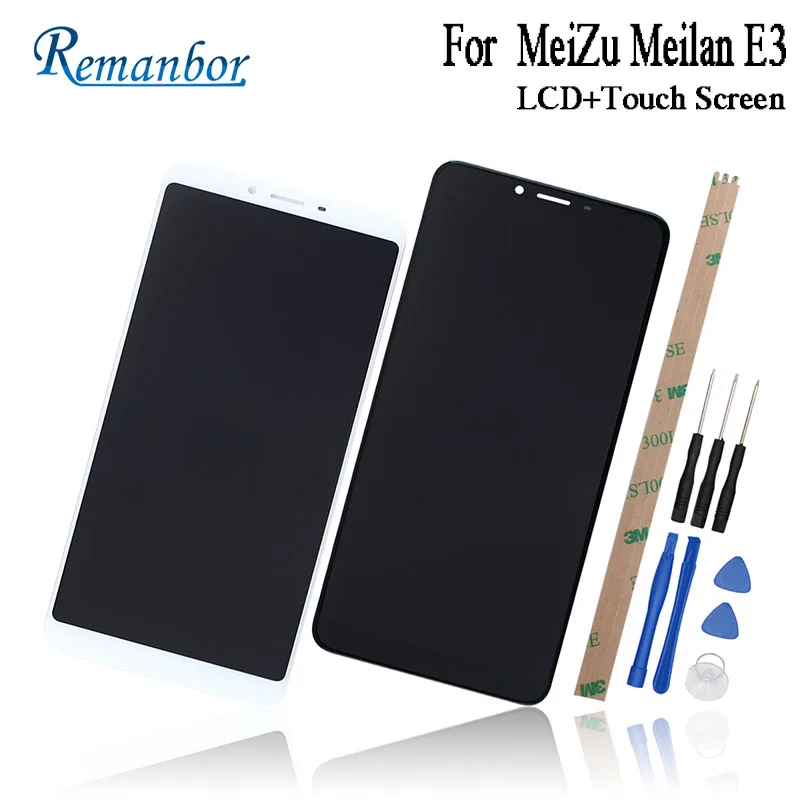 

Remanbor For Meizu Meilan E3 LCD Display And Touch Screen Assembly Repair Parts For Meizu Meilan E3 With Tools And Adhesive