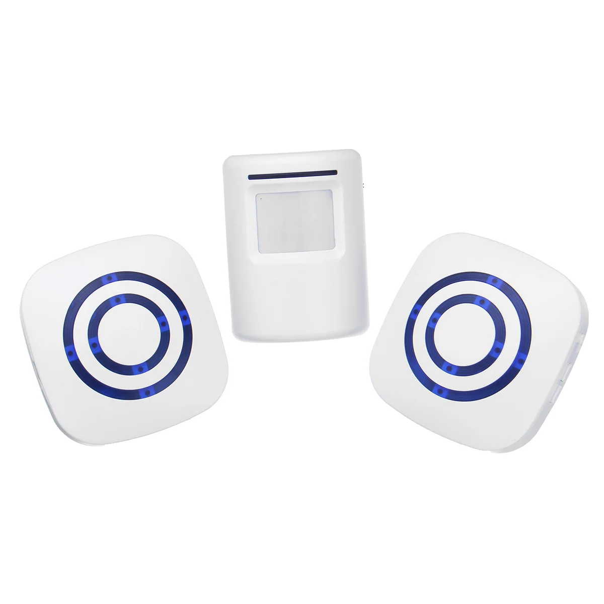 

EU Plug Home Wireless PIR Motion Sensor Wireless DoorBell Door Chime Bell Remote Control Doorbell Alarm