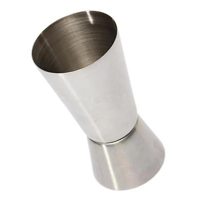 1pc Stainless Steel Double Side Jigger Cup Short Drink Spirit Measure Cup Liquor Measuring Tool For Barware