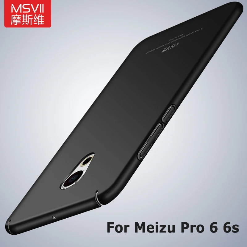 

MSVII Cover For Meizu Pro 6 Case Ultra Thin Matte Cases For Meizu Pro 6s Case Pro6 Hard PC Back Cover For Meizu Mx6 Phone Cases