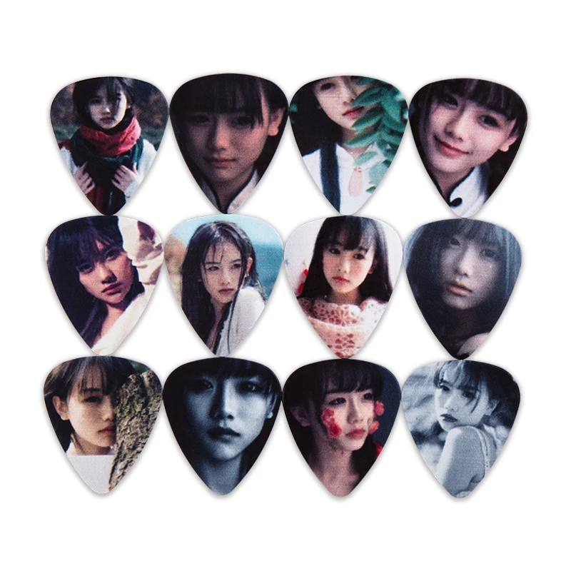 

SOACH Hot 10pcs/lot 0.46/0.71/1.0mm thickness guitar strap guitar parts Accessories Modern beauty high quality guitar picks