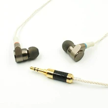 Оловянные аудио Т2 металлические наушники в ухо двойной динамический привод 2DD HIFI Музыка DJ монитор бас 3,5 мм наушники с MMCX интерфейсом