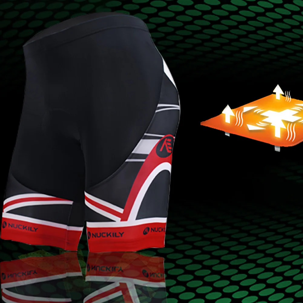 

Men Print Sponge Bicycle Wear Cycling Shorts Outdoor Soft Non Slip Summer 3D Breathable Tight Gel Padded Polyamid Quick Dry