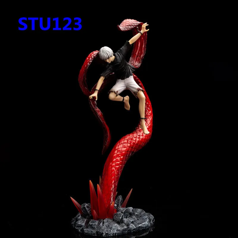 17 дюйм(ов) Токио вурдалак ARTFX J герой kaneki Кен большой размеры битва Версия ПВХ фигурку Модель игрушечные лошадки коробку 43 см N805