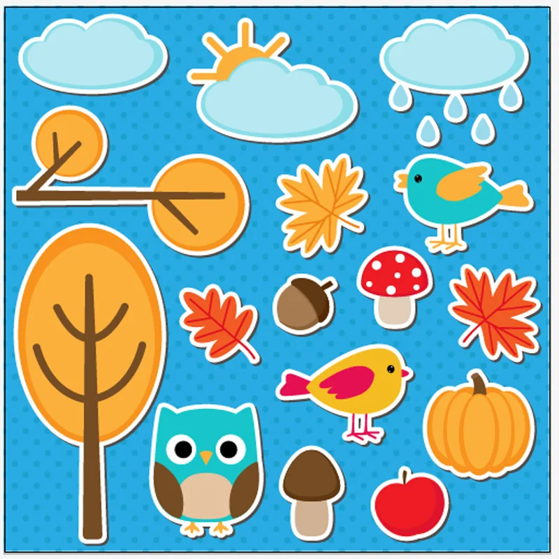 

Pumpkin Animal Tree Metal Cutting Dies Stamps For DIY Scrapbooking Paper Card Pine Nuts Fruits Embossing Stencils New