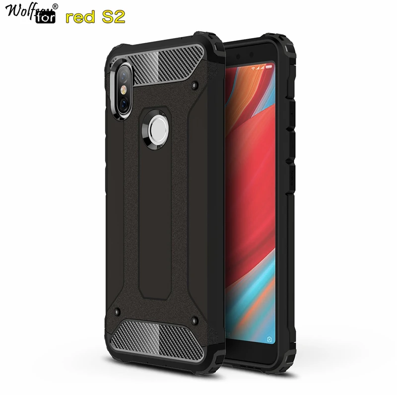 

Wolfsay For Case Xiaomi Redmi S2 Cover Durable Armor TPU & PC Case For Xiaomi Redmi S2 Case For Xiaomi Redmi S2 Fundas 5.99