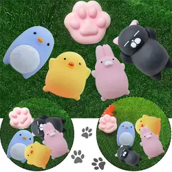 Лидер продаж Симпатичные Моти Squishy Cat squeeze Исцеление дети весело Kawaii Игрушка снятие стресса декор очарование Ароматические малыш забавная