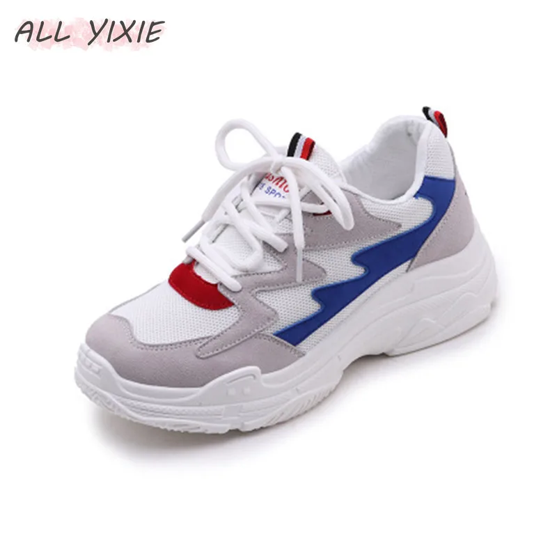 Женские кроссовки на платформе ALL YIXIE повседневные дышащие сезон весна лето