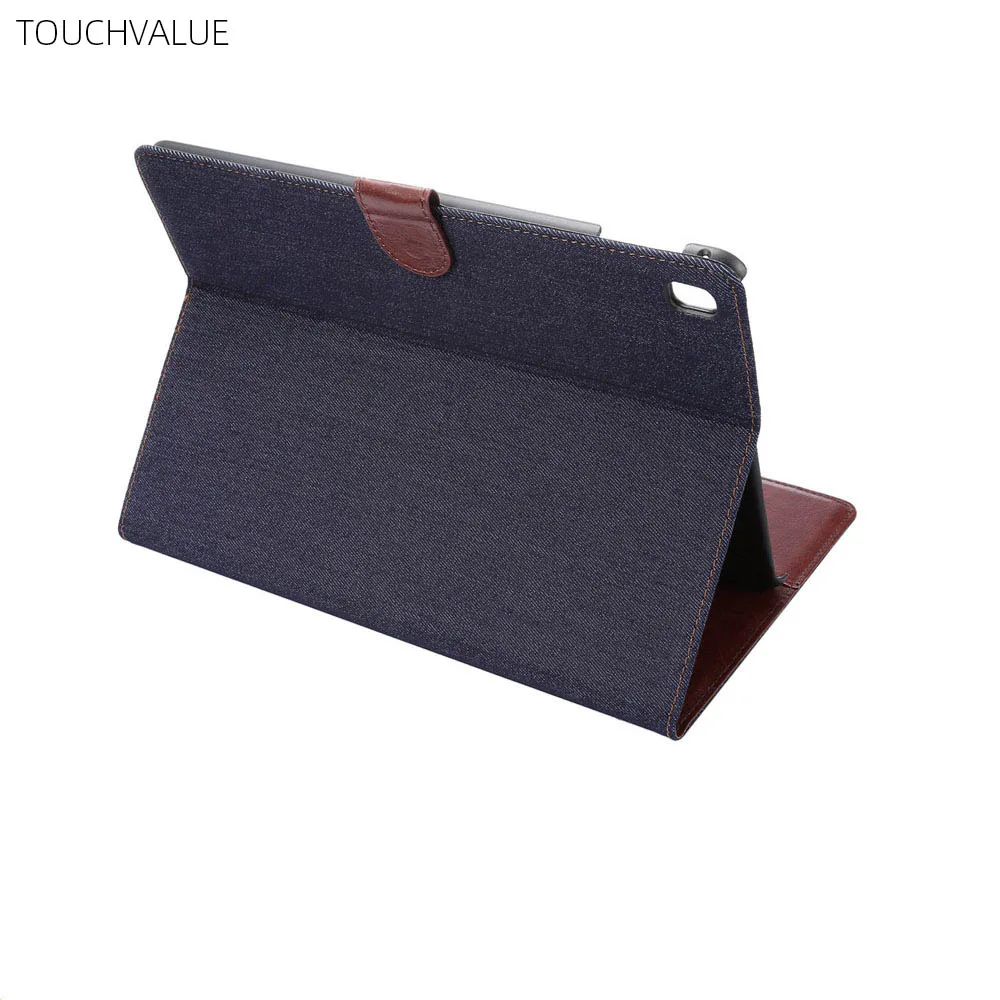

Fashion Solid Color Denim Case For iPad Pro 9.7'' Smart Cover Case For iPad Pro 9.7 inch Coque with Stand Card Slots Function