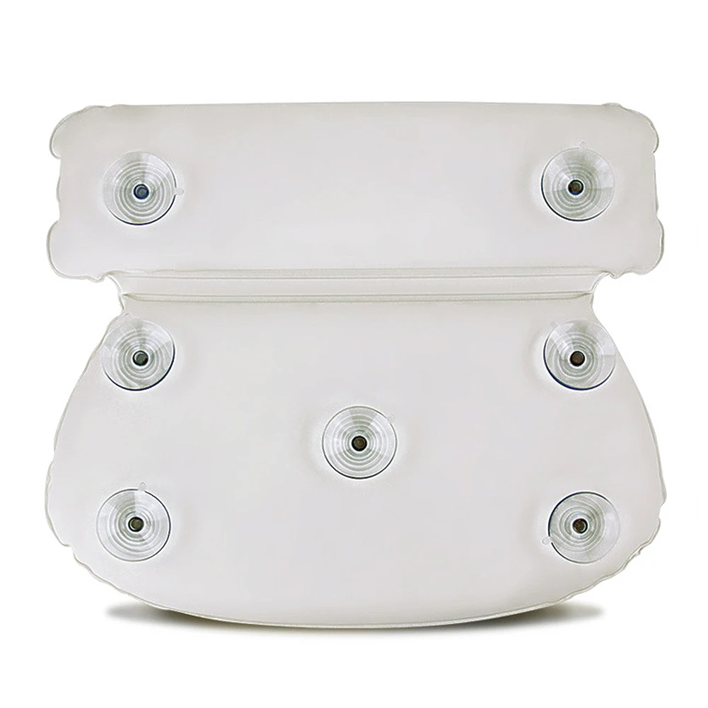 

Non-slip Home Spa Bathtub Pillow Bathroom Headrest Eco-friendly Powerful Suction Cups Bath Pillow Hot Tub Accessories