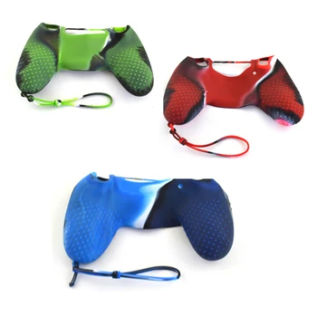 

10PCS For PS4 for Playstation 4 Silicone Soft Protection Cover Case Skin Controller Camo Camouflage shell