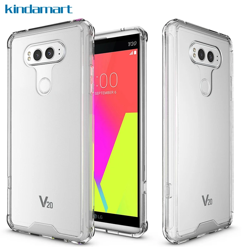 Прозрачный Прочный чехол для LG V20 F800S F800K TPU бампер сверхпрочный противоударный V 20
