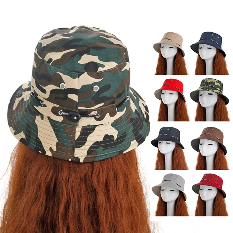 

Cool Sun Hat Fisher Cap Adult Outdoor Hats Comfortable Bucket Hat Cotton