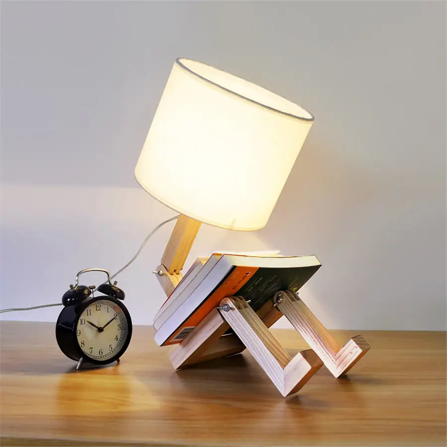 Современная креативная Светодиодная настольная лампа, индивидуальная настольная лампа для офиса, минимализм, настольная лампа для кабинета, украшение