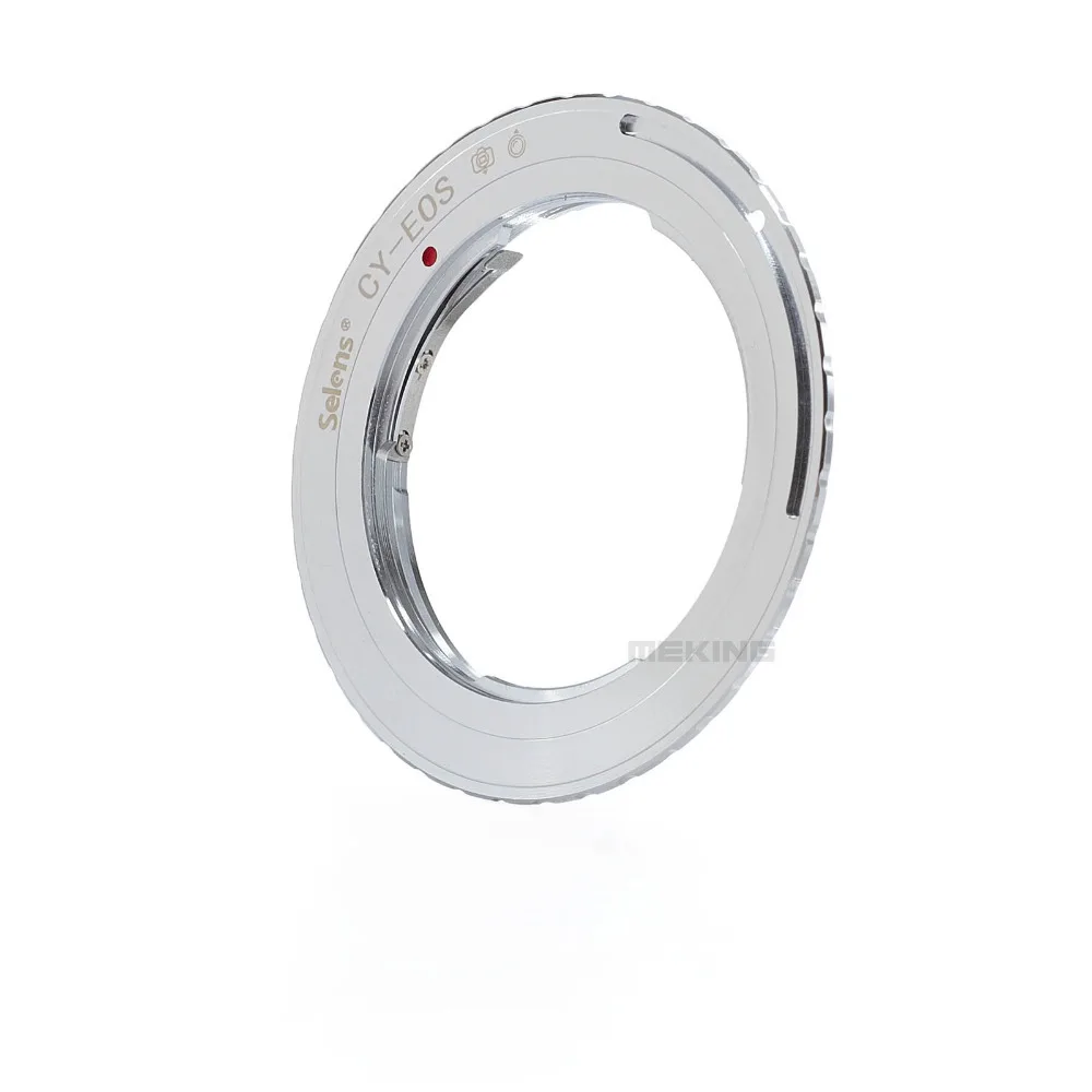 Convertitore In Metallo Per Fotocamera Selens Per Obiettivo Zeiss/Contax/Yashika Cy-Eos A Anello Adattatore Per Obiettivo Con Montaggio Ef Per Canon 5