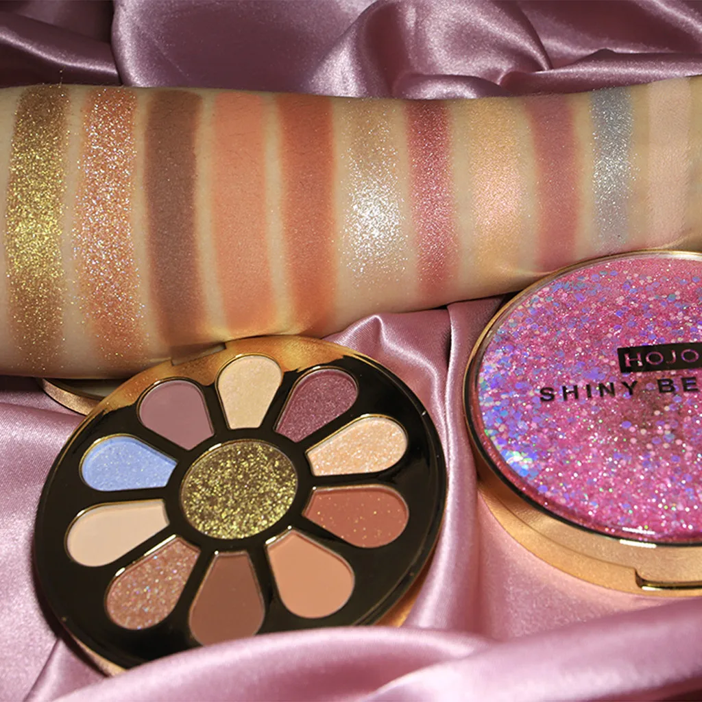 

Cosmetic Shimmer Eyeshadow Makeup Shiny Palette Shimmer Set 11 Color Eyeshadow Shiny Eye Shadow Paleta sombra de olho
