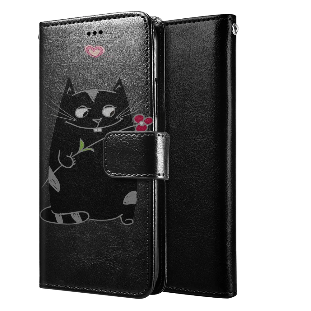 Чехол бумажник JOOKI из искусственной кожи для Samsung Galaxy J4 2018 J400 чехол телефона