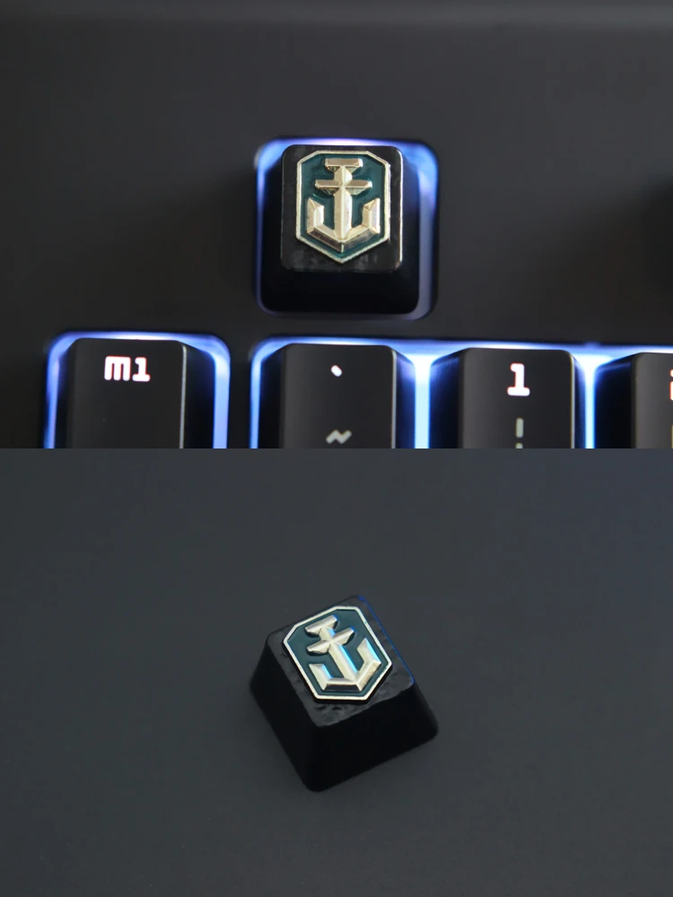 Заказной тисненый цинковый сплав keycap Для Игры Механическая клавиатура, высококачественный уникальный DIY для B