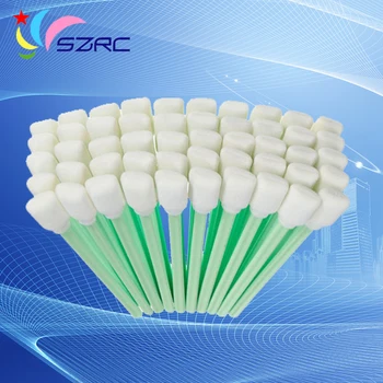 

150 pcs Sponge sticks swabs Printhead cleaning swaps buds foam for Epson Roland Mimaki Mutoh All Large Format Solvent Printer