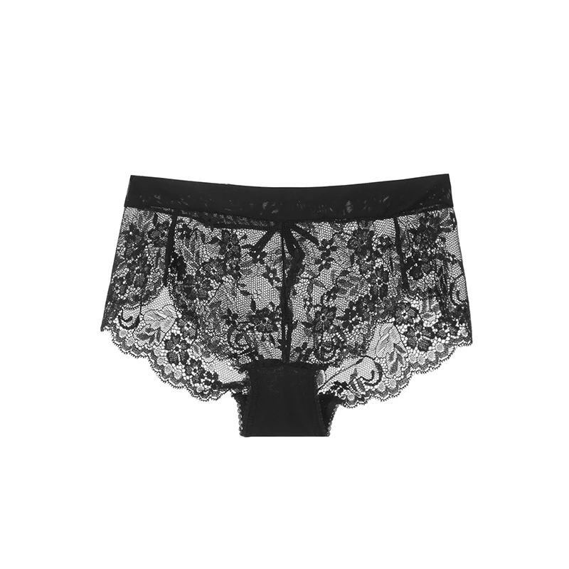 

Women big size Underwear Women Sexy Panties Girl Low-Rise Briefs Lace Hollow Out Panty women's pants femal