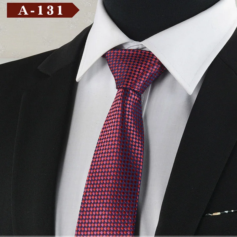 YISHLINE 8 см мужские модные галстуки в полоску галстук для мужчин s галстук в виде стрелки красный розовый синий Свадебная вечеринка аксессуары - Цвет: A-131