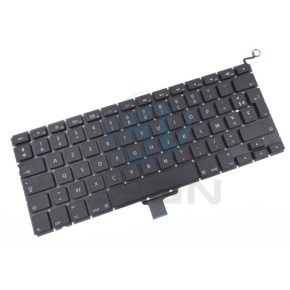 Французский A1278 клавиатура с подсветкой для Macbook pro 13,3 дюймов ноутбук MD101 MD 102 клавиатуры с подсветкой Фирменная Новинка 2008-2012