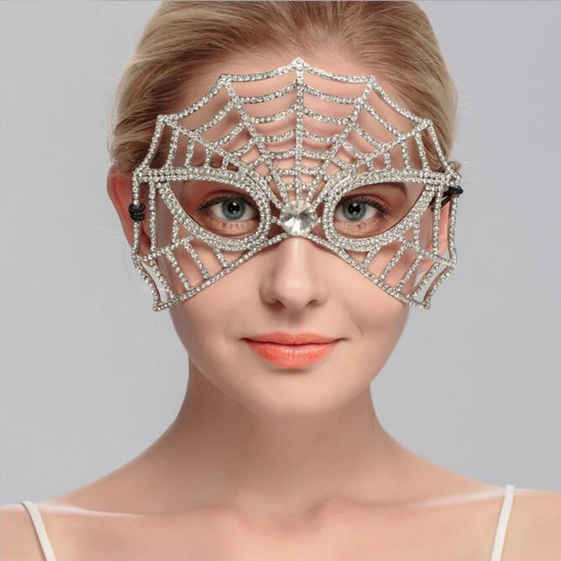 Buy Luxury Silver Color Alloy Rhinestone