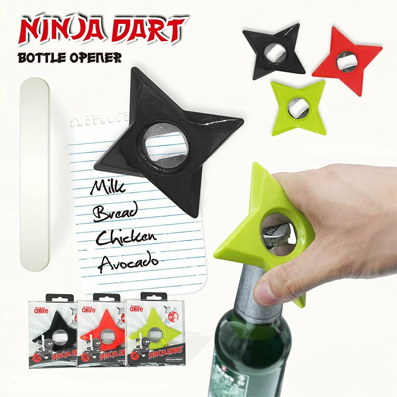 Super Wine Bottle Opener Fridge Darts Five pointed Star