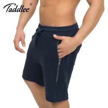 Бренд Taddlee, мужские шорты из полиэстера, спортивные шорты для бега, спортивные шорты для фитнеса, шорты-карго длиной до середины икры