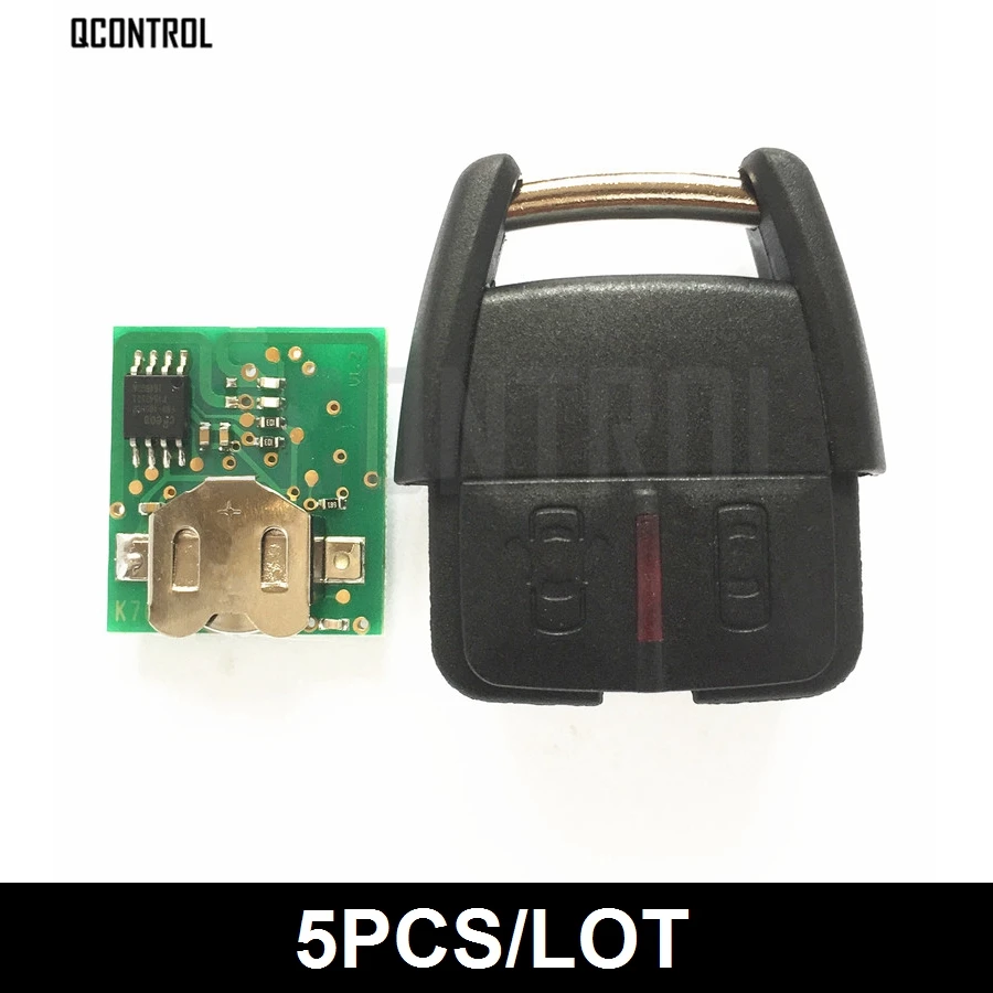 

QCONTROL Car Remote Key Head Fit for OPEL Astra Zafira Corsa Vectra