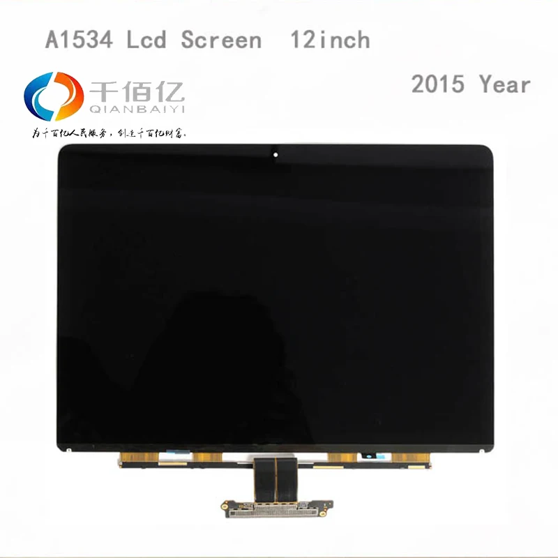 Used with 100 working lcd screen for font b Macbook b font pro A1534 lcd screen
