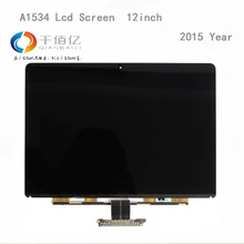 Used with 100% working lcd screen for Macbook pro A1534 lcd screen 12” replacement 2015 Year