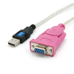 Горячий RS232 последовательный DB9 Pin Женский к USB 2,0 PL-2303 кабель для Window98/2000/Win XP/Vista/MAC BUS66