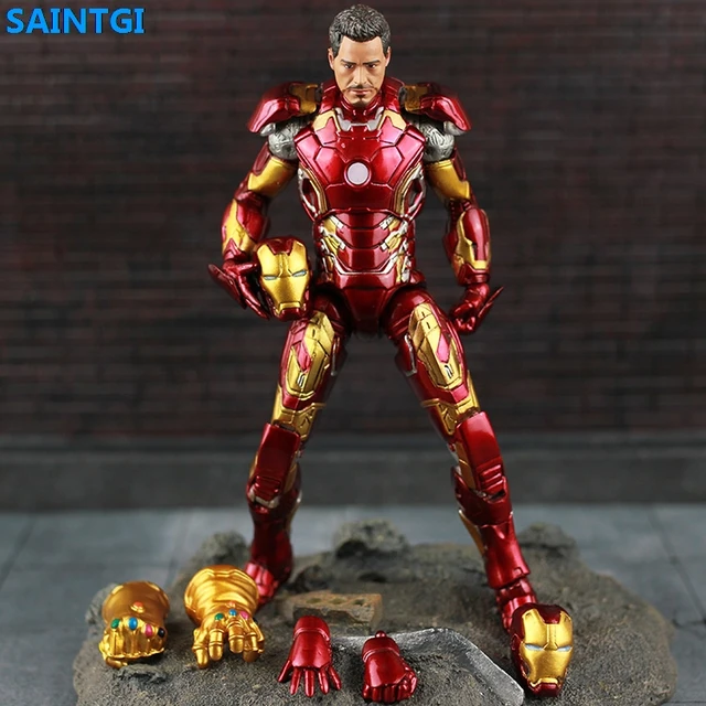 saintgi marvel avengers assemble iron man doll mark 43 infinity