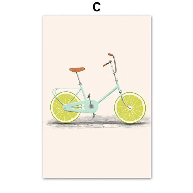 AFFLATUS-Wall-Art-Canvas-Painting-Posters-And-Prints-Abstract-Art-Lemon-Bike-Canvas-Poster-Wall-Pictures.jpg_640x640 (2)