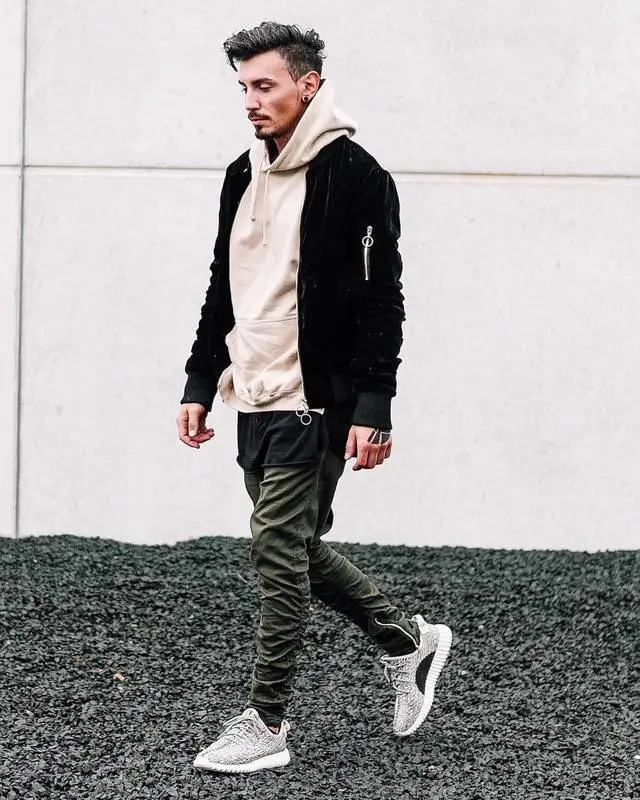 Black Green Korean Hip Hop Fashion Pants With Zippers Factory Connection Mens Urban Clothing Joggers In Casual From Accessories Black Green Korean Hip Hop Fashion Pants With Zippers Factory Connection Mens Urban Clothing Joggers In Casual From Accessories