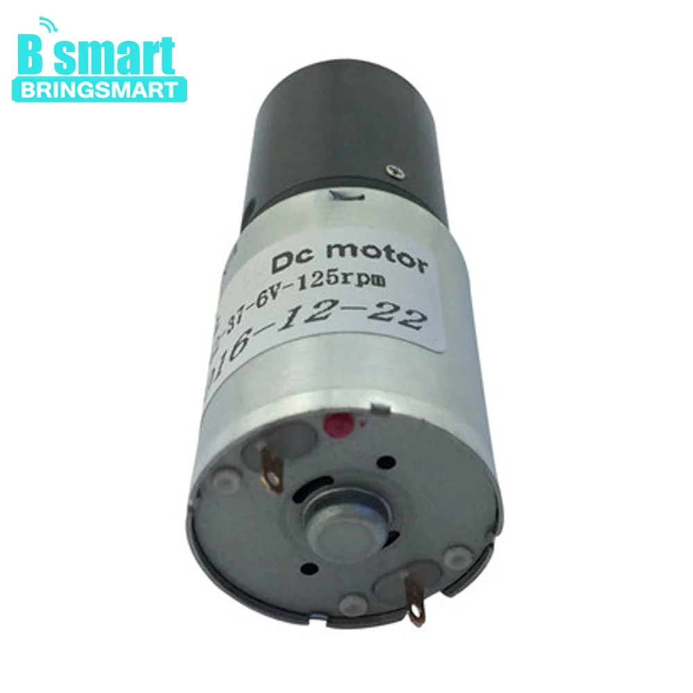 

Bringsmart PG22-370 Micro DC Planetary Gear Motor 6V 12V 24V 125RPM Use For Fingerprint Lock Optical Instrument Office Equipment
