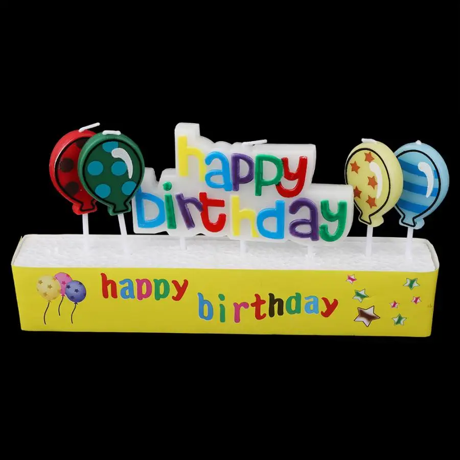 

Candle Making Led Candle Party Celebration Cake Decoration Smoke Free Letters Balloon Happy Birthday Candle Set Led Birthday
