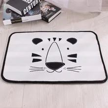 Megayouput Мультяшные коврики для гостиной, спальни, кухни, ванной комнаты 40*60 см коврики для дома для отеля, напольная прямоугольная нескользящая Коврик