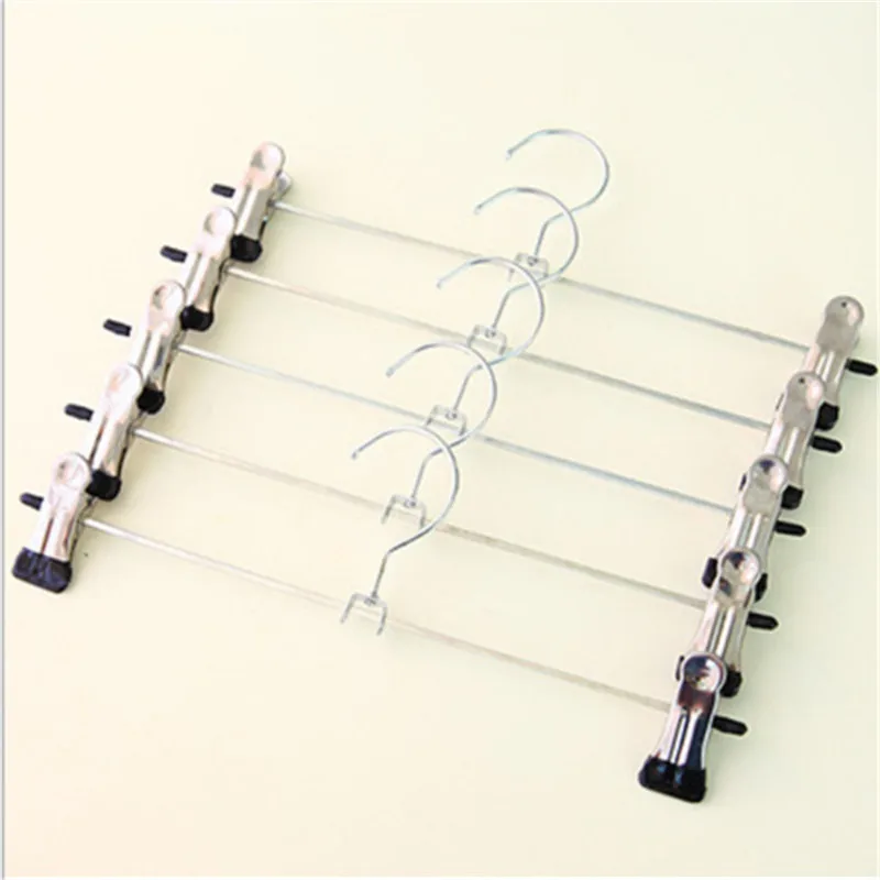 

Pants Trousers Hanging Clothes Hanger Layers Clothing Storage Space Saver Neat