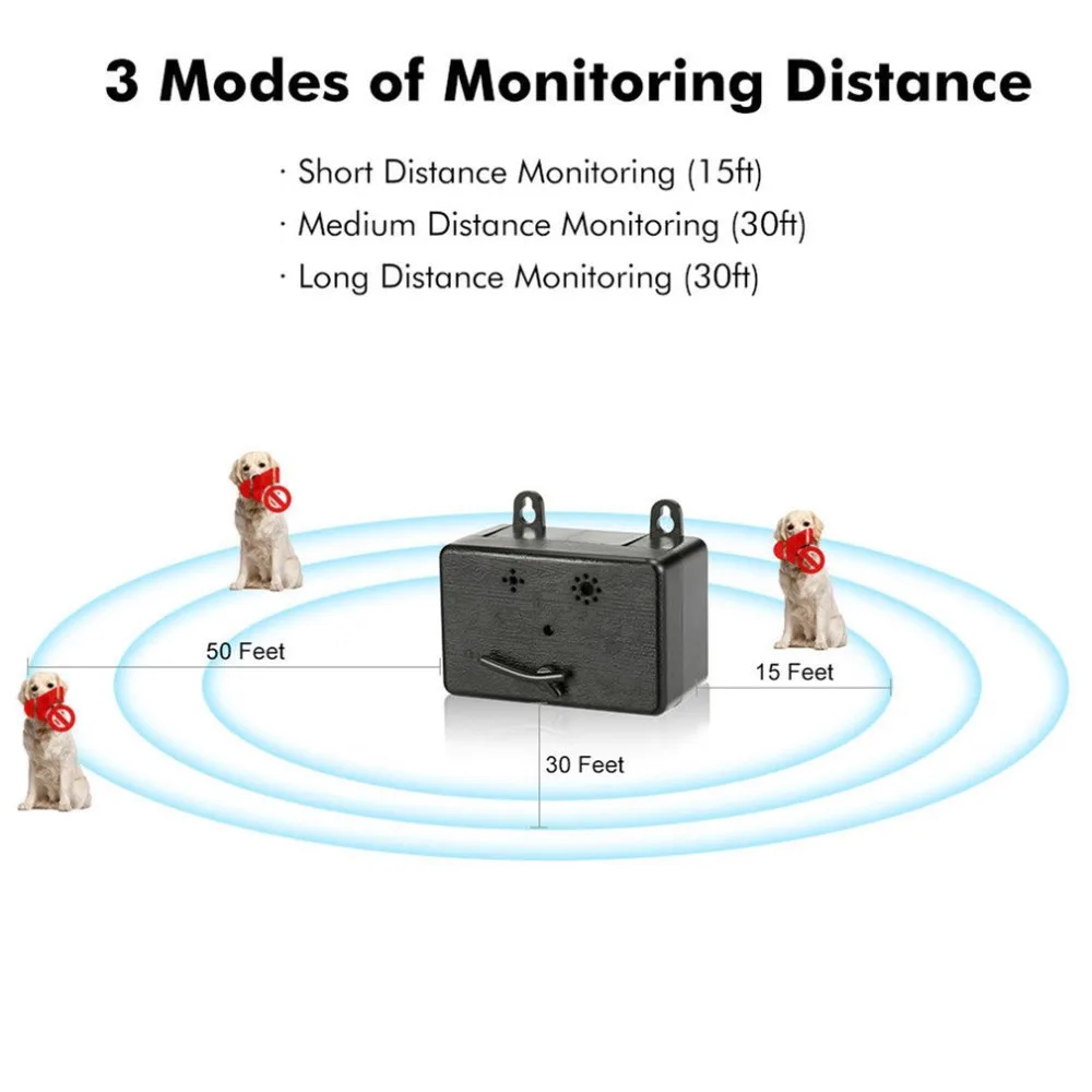 Мини Ультра звуковое наружное устройство для защиты от лай для домашних животных устройство для контроля коры собаки звуковые устранители глушители для домашних животных тренировочные Инструменты блок контроля для собак