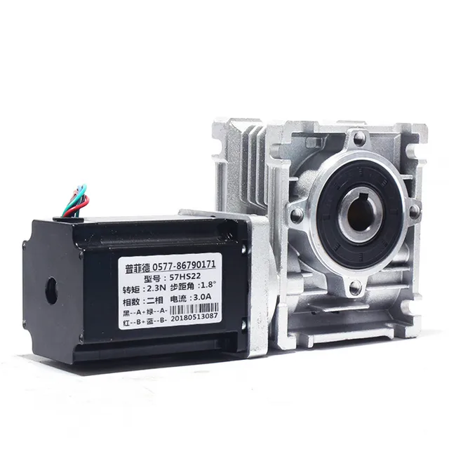 57 stepper motor RV030 Worm Gearbox Speed Reducer Worm Gear Reducer