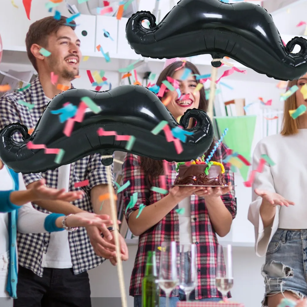 1pc-Halloween-Party-Decor-Black-Mustache-Shape-Foil-Balloons-Bearded-Balloon-Little-Man-Baby-Shower-Festival (2)